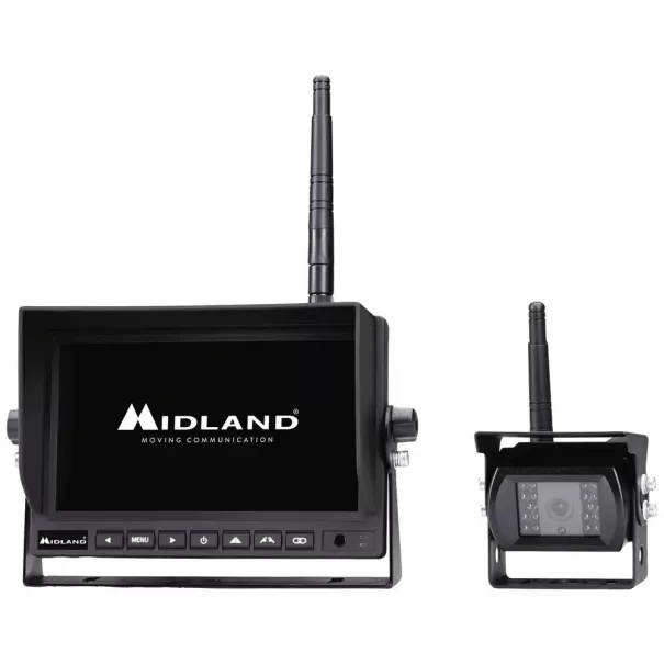 CAMERA DE RECUL SANS FIL - 12/24V IP67 ANGLE DE VUE 120°