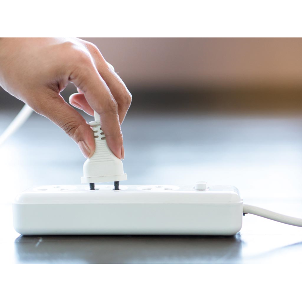 RALLONGE - 1.8 m - BLANC - 2G0.75 - CEE 7/16 "FICHE EURO"+ C7 RALLONGE - 1.8 m - BLANC - 2G0.75 - CEE 7/16 "FICHE EURO"+ C7