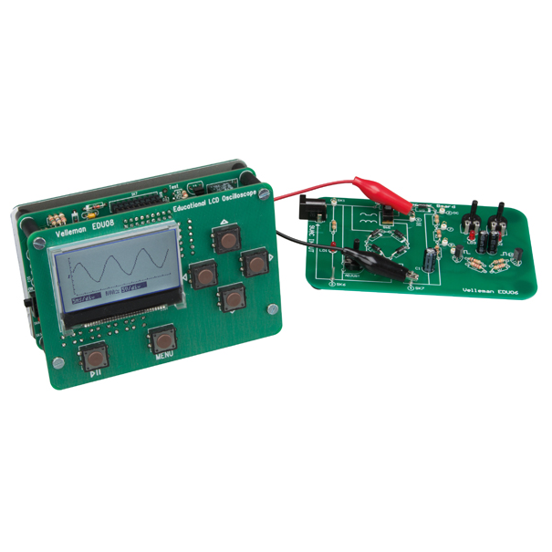 Kit d'oscilloscope éducatif - afficheur LCD