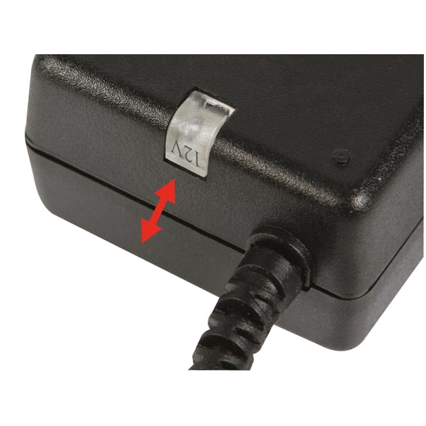 ALIMENTATION COMPACTE À DÉCOUPAGE AVEC 8 SORTIES SÉLECTIONNABLES : 5 À 15VCC - 30W