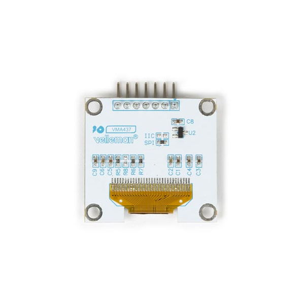 ÉCRAN OLED 1.3" POUR ARDUINO® (DRIVER SH1106, SPI) ÉCRAN OLED 1.3" POUR ARDUINO® (DRIVER SH1106, SPI)