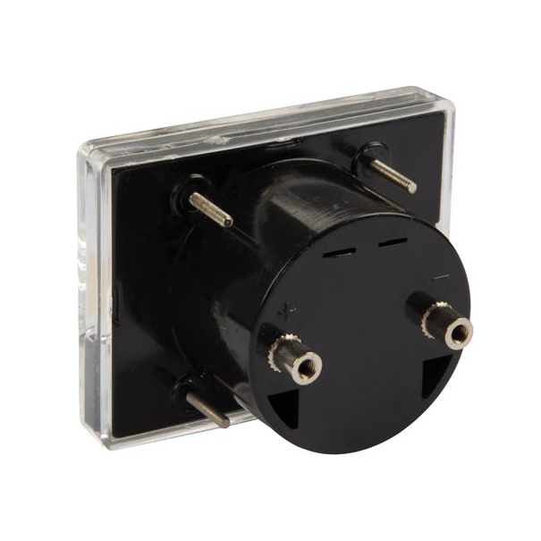 AMPÈREMÈTRE ANALOGIQUE DE TABLEAU 50mA CC / 60 x 47mm AMPÈREMÈTRE ANALOGIQUE DE TABLEAU 50mA CC / 60 x 47mm