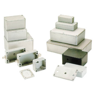 Coffret etanche en aluminium - 222 x 146 x 55mm