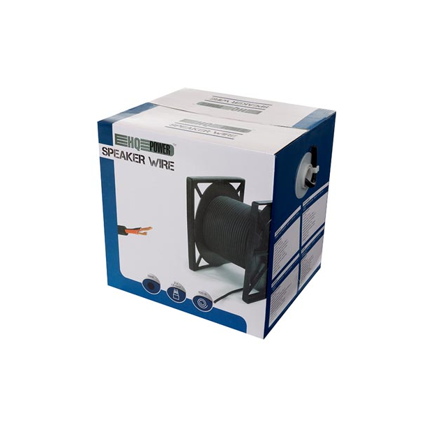 CÂBLE HAUT-PARLEUR QUALITE SUP. - NOIR - 2 x 1.50 mm² CÂBLE HAUT-PARLEUR QUALITE SUP. - NOIR - 2 x 1.50 mm²