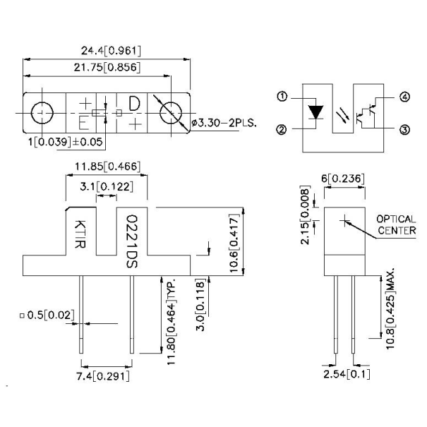 CAPTEUR FOURCHE KTIR