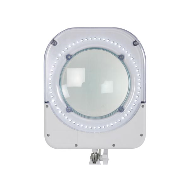 LAMPE-LOUPE LED 5 DIOPTRIE - 10 W - 60 LEDS - BLANC