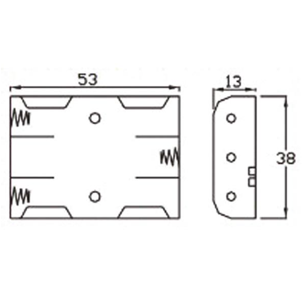 COUPLEUR POUR 3 PILES R03