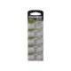 PILE BOUTON  ALCALINE LR44 1.5 V-125 mAh (10 pcs/bl)
