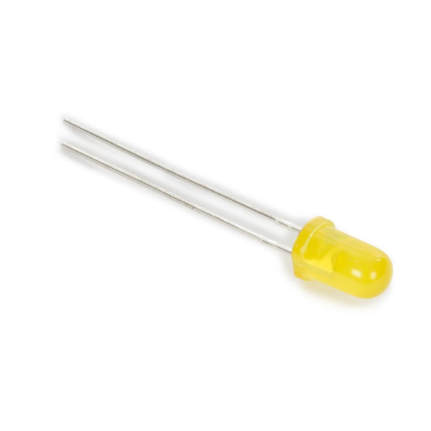 LED STANDARD 5mm - JAUNE DIFFUSANT LED STANDARD 5mm - JAUNE DIFFUSANT