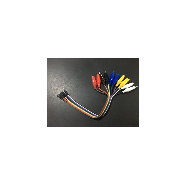 Câbles de test dupont mâle vers pince crocodile Câbles de test dupont mâle vers pince crocodile