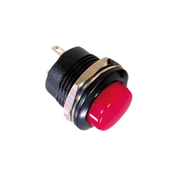 BOUTON POUSSOIR NO ROUGE 16MM BOUTON POUSSOIR NO ROUGE 16MM
