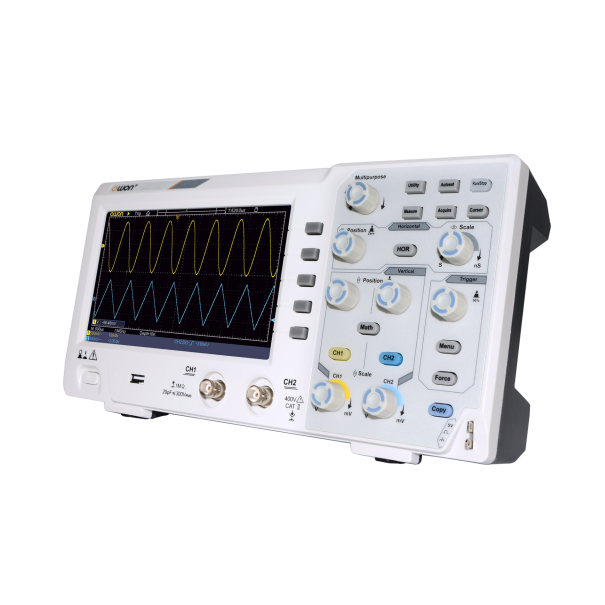 OSCILLOSCOPE 100Mhz 2 CANAUX ECRAN 7'' OSCILLOSCOPE 100Mhz 2 CANAUX ECRAN 7''
