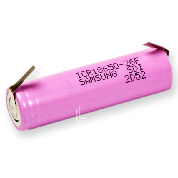 ACCU  18650 - 3.7V-3100mAh  LITHIUM 18X65MM + TAGS A SOUDER EN Z ACCU  18650 - 3.7V-3100mAh  LITHIUM 18X65MM + TAGS A SOUDER EN Z