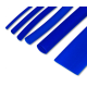 Gaine thermorétractable 2:1 3.2mm X 1m bleu