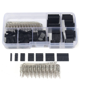 ASSORTIMENT DE CONNECTEURS DUPONT MALE-FEMELLE - 310 PIECES DANS UNE BOITE DE RANGEMENT ASSORTIMENT DE CONNECTEURS DUPONT MALE-FEMELLE - 310 PIECES DANS UNE BOITE DE RANGEMENT