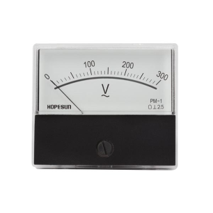 VOLTMÈTRE ANALOGIQUE DE TABLEAU 300V CA / 70 x 60mm VOLTMÈTRE ANALOGIQUE DE TABLEAU 300V CA / 70 x 60mm