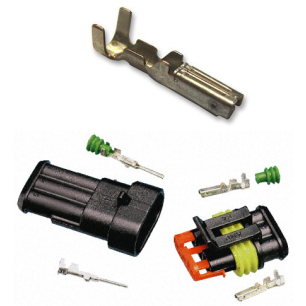 CONTACT FEM POUR AMP SUPERSEAL 1.5. SECTION 0.5MM², CONTACT FEM POUR AMP SUPERSEAL 1.5. SECTION 0.5MM²,