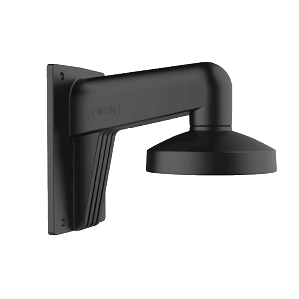 Support murale noir pour caméra Hikvision - compatible caméra dome série DS-2CC51xxP(N)