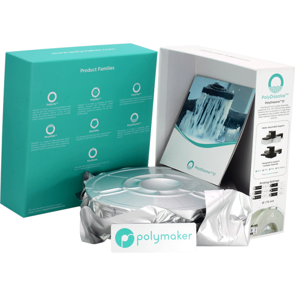 Filament PVA 1.75 mm - S1 - 750 gr - PolyDissolve - Polymaker
