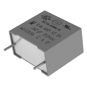 Condensateur de sécurité, PP Métallisé, Coffret Radial, 2 broches, 4.7 µF, ± 10%, X2, Traversant