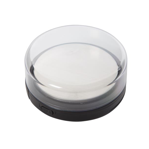 MINI BALANCE DE PRÉCISION NUMÉRIQUE - ROND - 500 g / 0.1 g - AVEC ÉCRAN LCD RÉTRACTABLE