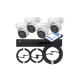 kit de surveillance 8 canaux livré avec 4 caméras turret