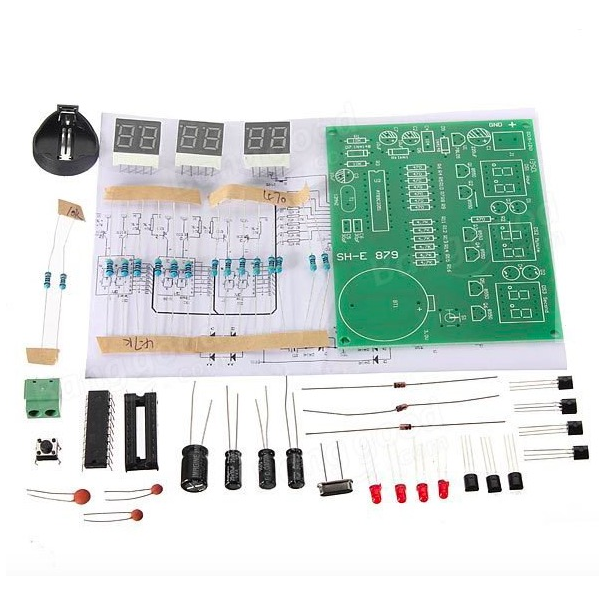 HORLOGE DIGITALE EN KIT