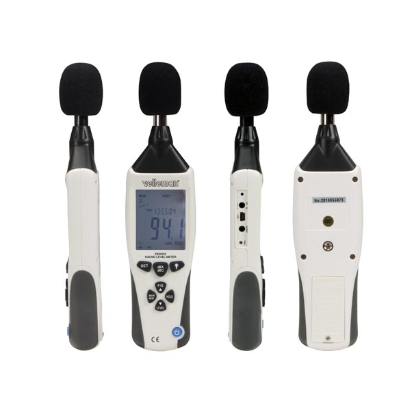 SONOMÈTRE PROFESSIONNEL AVEC ENREGISTREUR DE DONNÉES