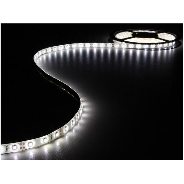 FLEXIBLE LED - BLANC FROID - 300 LEDs - 5 m - 12 V