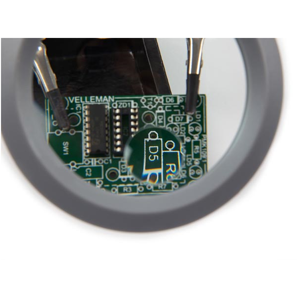 TROISIÈME MAIN AVEC LOUPE, LAMPE LED ET SUPPORT POUR FER À SOUDER