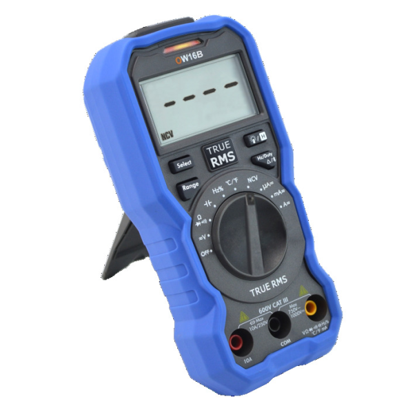 Multimètre numérique 6000points true rms - affichage 3 5/6 digits
