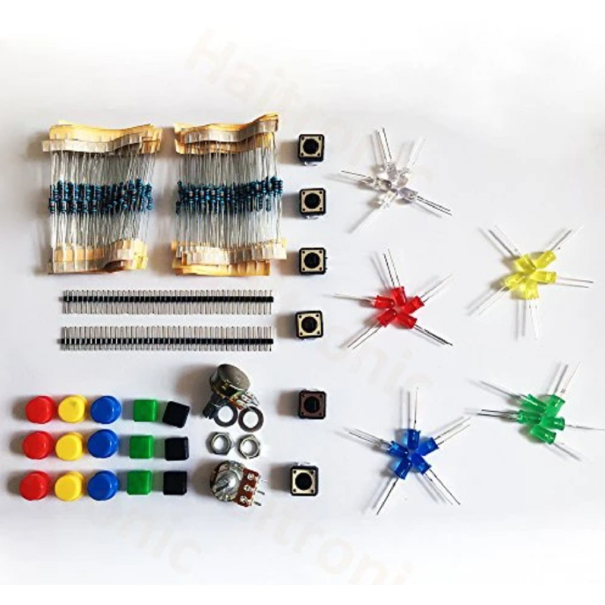 Assortiments de composants pour projets Arduino ou Raspberry