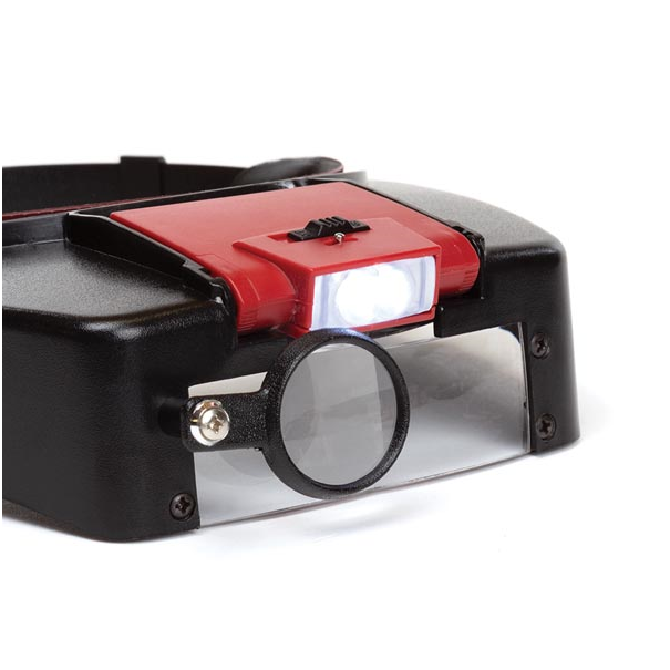 LOUPE DE TÊTE À LED 1.8x - 2.3x - 3.3x