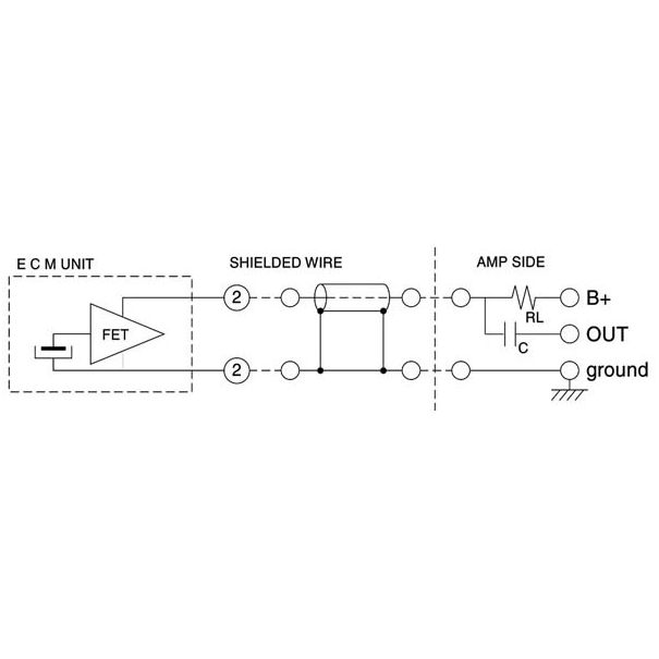 CAPSULE MICRO ELECTRET Ø10mm