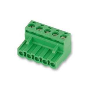 BORNIER 6CTS FEM. DETACHABLE. 5.08mm