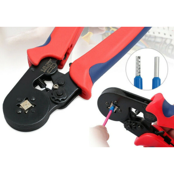 PINCE AUTOMATIQUE A SERTIR LES EMBOUTS DE CABLE 0.25-6MM²