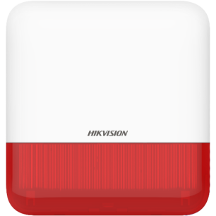 Sirène extérieur avec flash rouge sans fil pour centrale d'alarme AXPRO