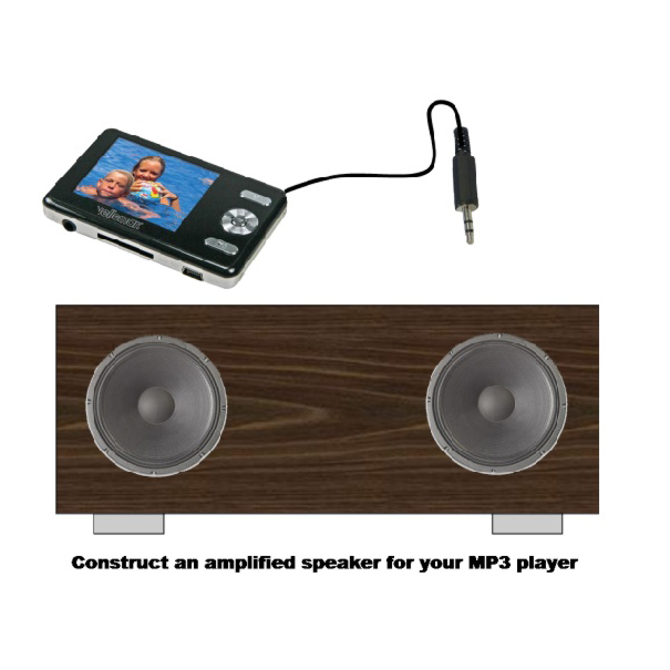 Amplificateur 2x5W pour lecteur MP3