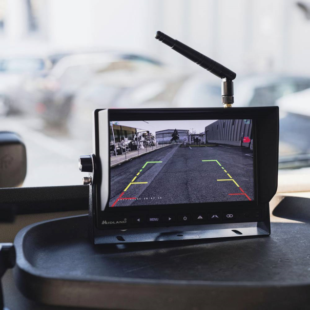 CAMERA DE RECUL SANS FIL - 12/24V IP67 ANGLE DE VUE 120°