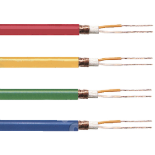 CABLE MICRO 2X0.25 BLINDE JAUNE