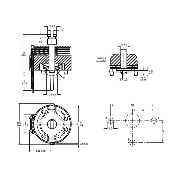 CONDENSATEUR AJUSTABLE 5.5-40pF