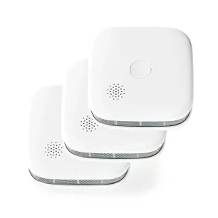 Détecteur de fumée Smartlife - blanc pack de 3