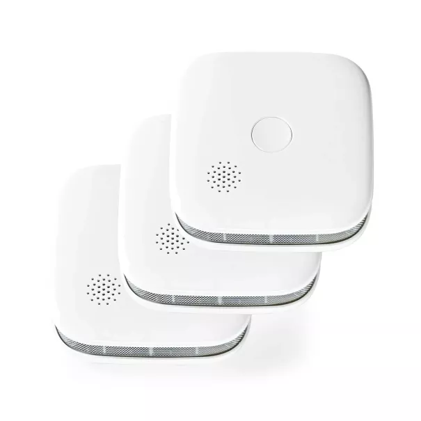 Détecteur de fumée Smartlife - blanc pack de 3