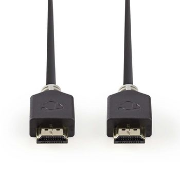 Câble hdmi™ haute vitesse avec ethernet connecteur hdmi™ - connecteur hdmi™ 7,5 m anthracite