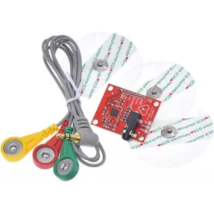 Kit de capteur de signal musculaire EMG DIY avec câble EMG professionnel