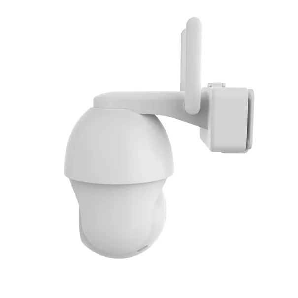 Caméra extérieure SmartLife 3MP - sur batterie 6700 mAh - 5VDC Blanc