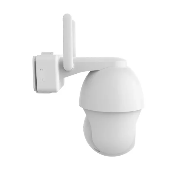 Caméra extérieure SmartLife 3MP - sur batterie 6700 mAh - 5VDC Blanc
