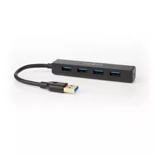 Hub usb usb-a mâle - usb-a femelle - 4-port port(s) - usb 3.2 gen 1 - alimenté par port usb - 4x usb