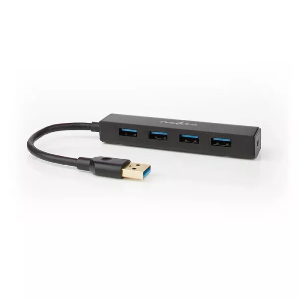 Hub usb usb-a mâle - usb-a femelle - 4-port port(s) - usb 3.2 gen 1 - alimenté par port usb - 4x usb