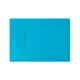 Tapis de réparation et de soudure en silicone résistant à la chaleur, 350 x 250 mm, 500 C, antidérapant, bleu